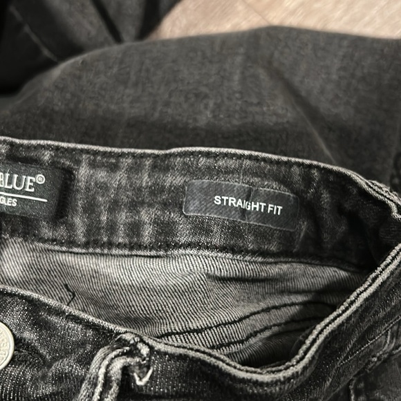 Judy Blue Black Straight Fit Jeans 31.5 Inseam Size 11/30 - Picture 6 of 6